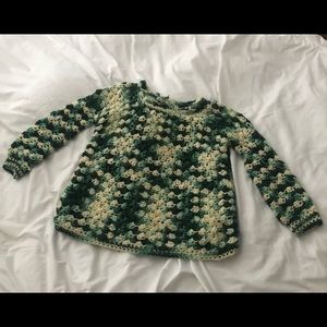 Girls handmade sweater